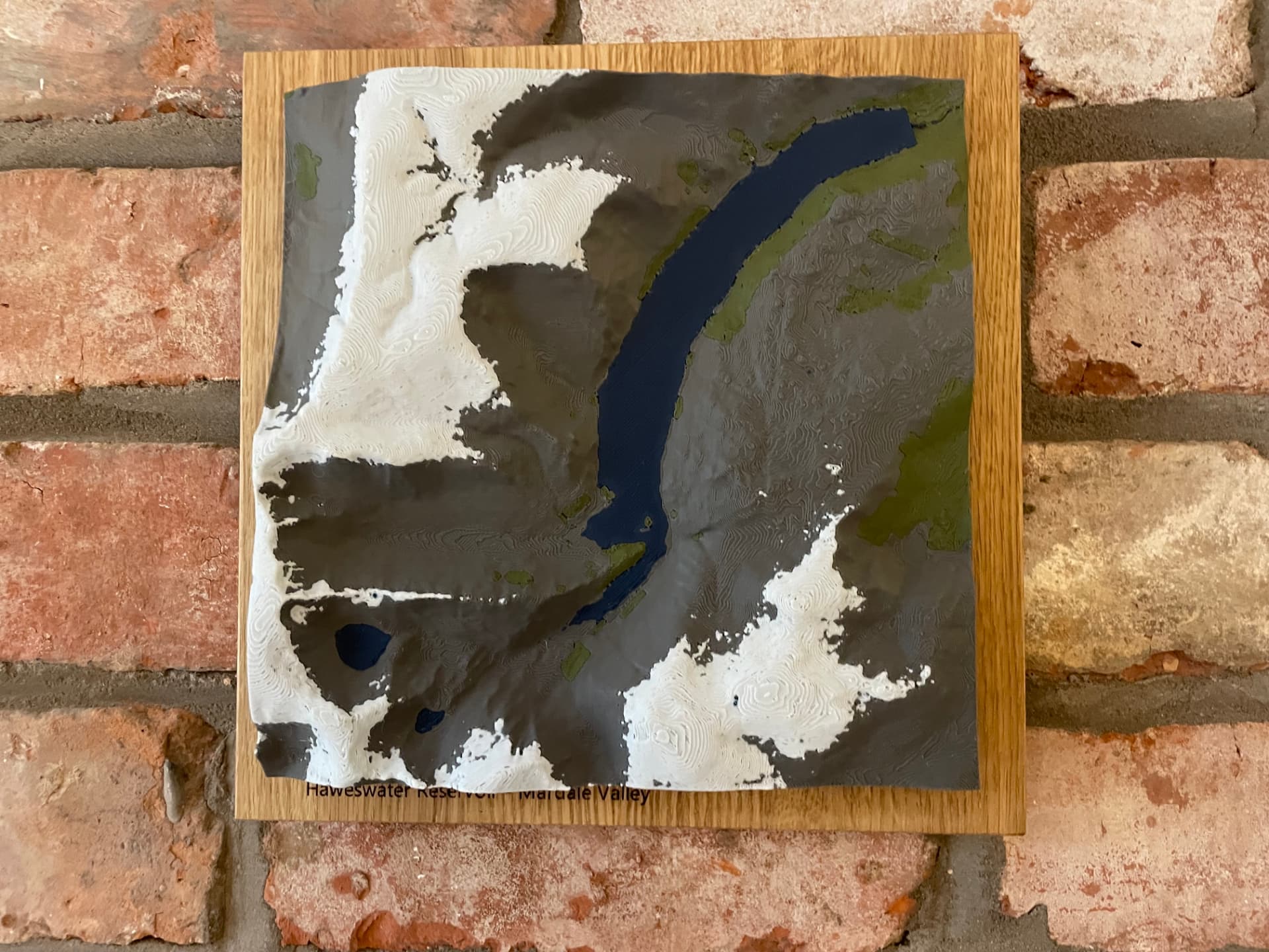Top-down surface detail and colour